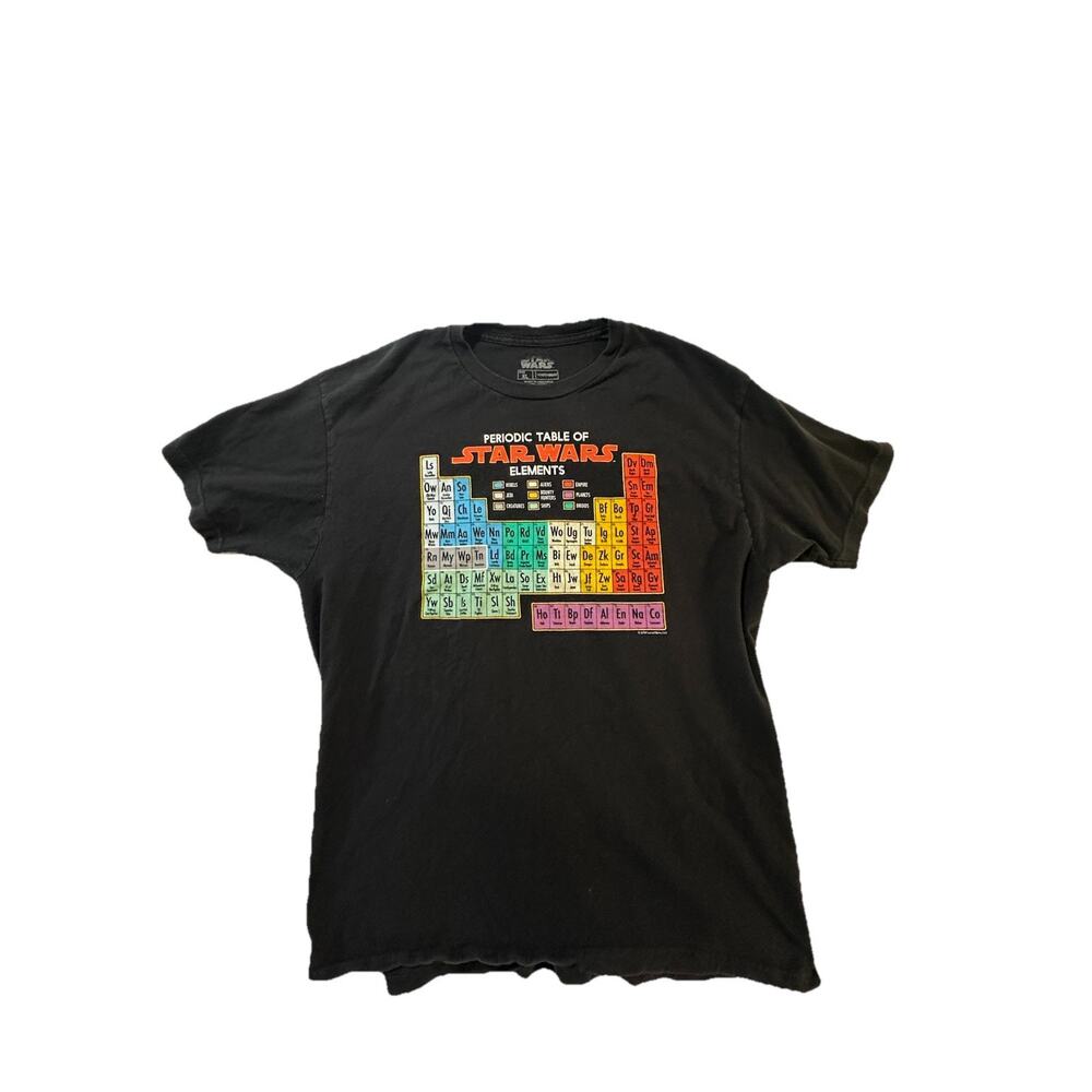 Unisex T Shirt Xl Star Wars T Vintage Inspired Periodic Table Of Elements